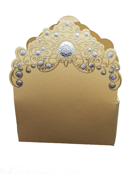 LC 022 Gold Favour box