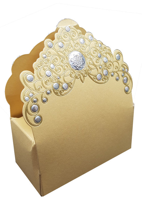 Load image into Gallery viewer, LC 022 Gold Favour box
