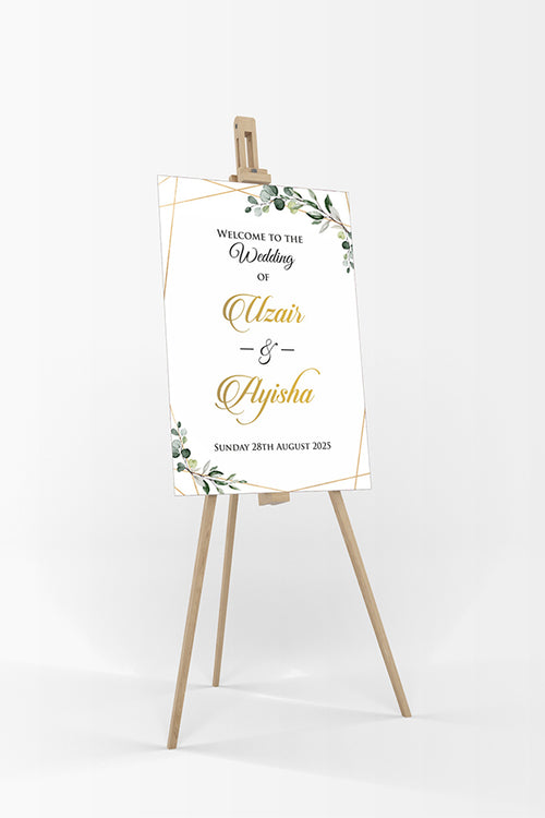 Load image into Gallery viewer, Leafy – A1 Mounted Welcome Poster
