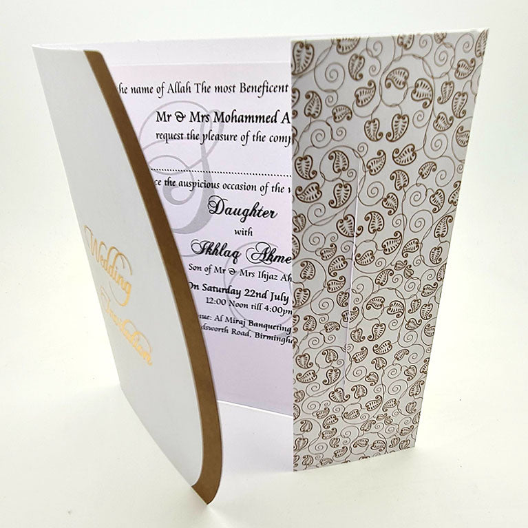 ABC 413 Wedding Invitation