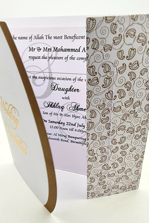 Load image into Gallery viewer, ABC 413 Wedding Invitation

