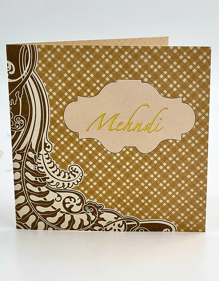 MND 330 Small Mehndi Invitation