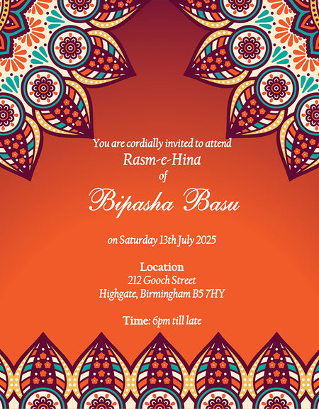 MND 311 Flat Invitation