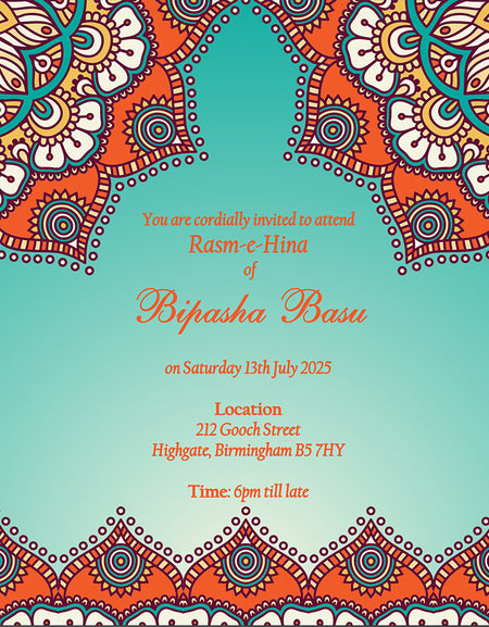 MND 315 Flat Invitation