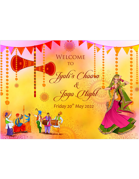 Party Night 102 – A1 Mounted Welcome Poster