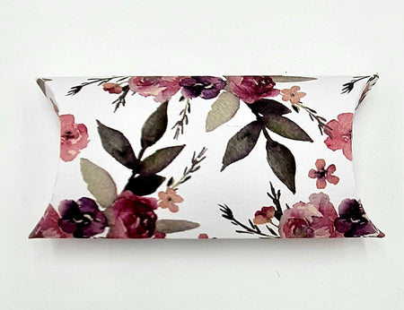 PLW 401 Floral Pillow Boxes
