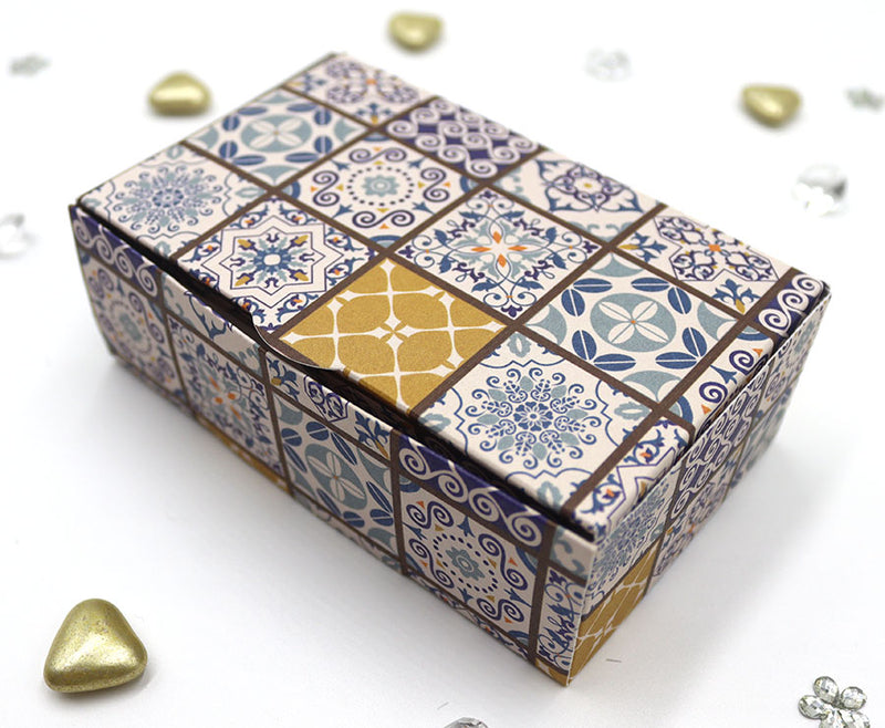 Morrocan Print RCT 403 Printed Rectangle Favour Box