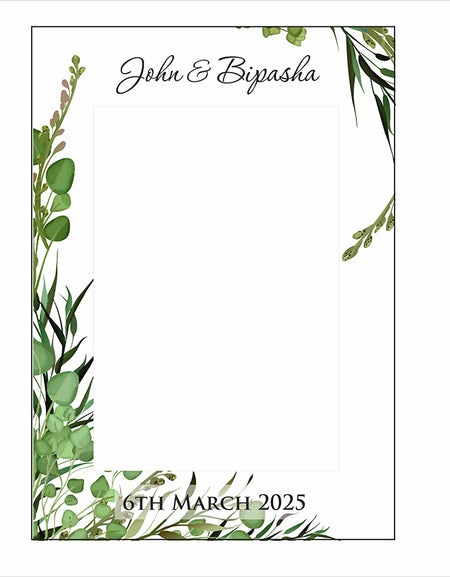 Green Leaf – A1 Personalised Selfie Board