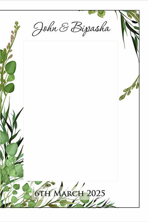 Load image into Gallery viewer, Green Leaf – A1 Personalised Selfie Board
