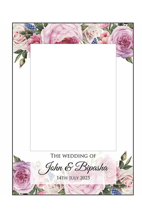Load image into Gallery viewer, Blush Rose – A1 Personalised Selfie Board
