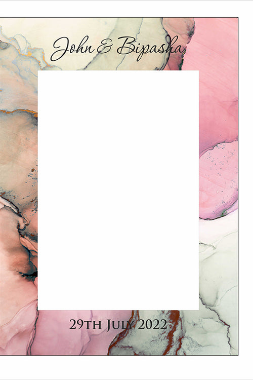 Load image into Gallery viewer, Pink Marble  – A1 Personalised Selfie Board
