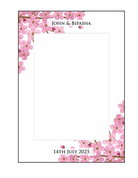 Cherry Blossom – A1 Personalised Selfie Board