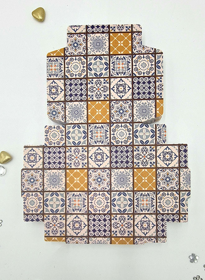 Unique and stylish marriage favour box with intricate designs