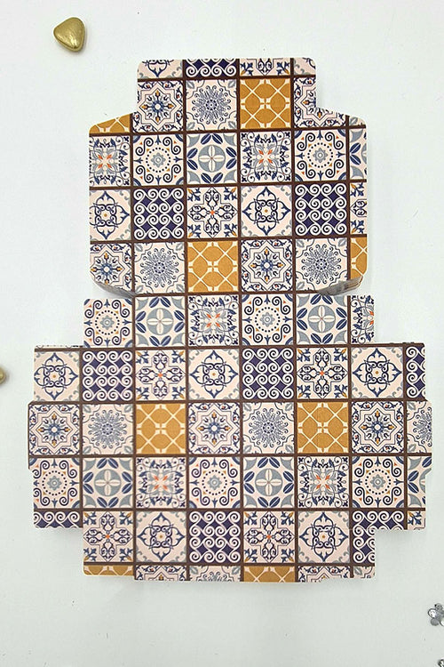 Load image into Gallery viewer, Unique and stylish marriage favour box with intricate designs
