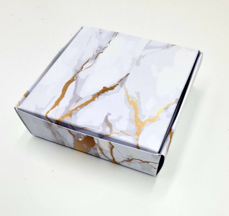 Square Marble Print Favor boxes which are Party favors for kids or adults great party bag fillers
