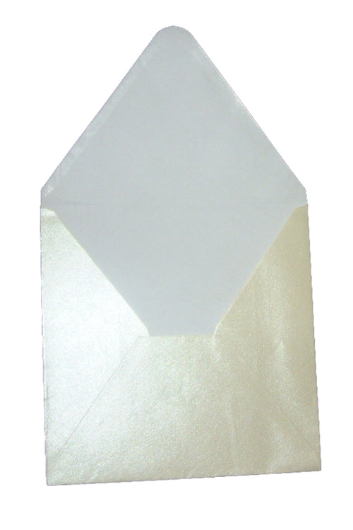 Load image into Gallery viewer, E28 Cream (PM40-18) gold dust invitation stationery envelopes
