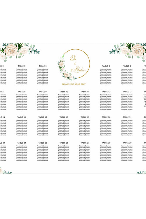 Load image into Gallery viewer, 990 – A1 Table Plan
