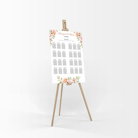 1105 – A1 Table Plan