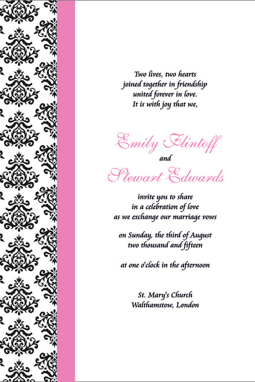 Load image into Gallery viewer, WD 103 Wedding Invitation
