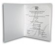WGW 1515 Graceful Garland white gold invitations S
