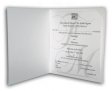 Load image into Gallery viewer, WGW 1515 Graceful Garland white gold invitations S
